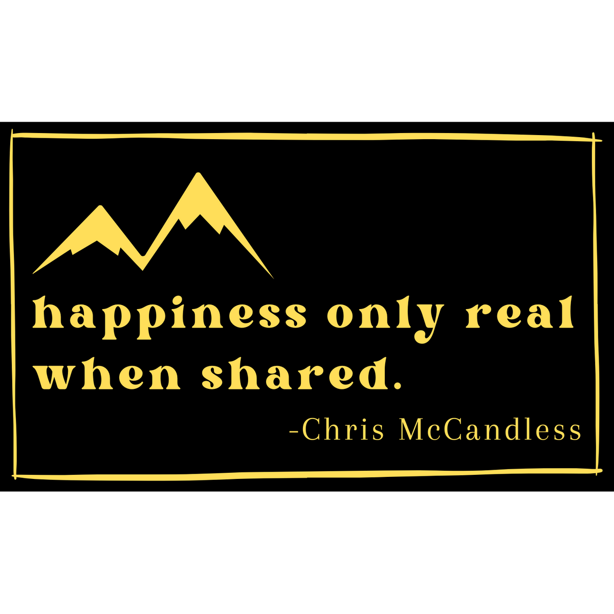 Happiness Sticker