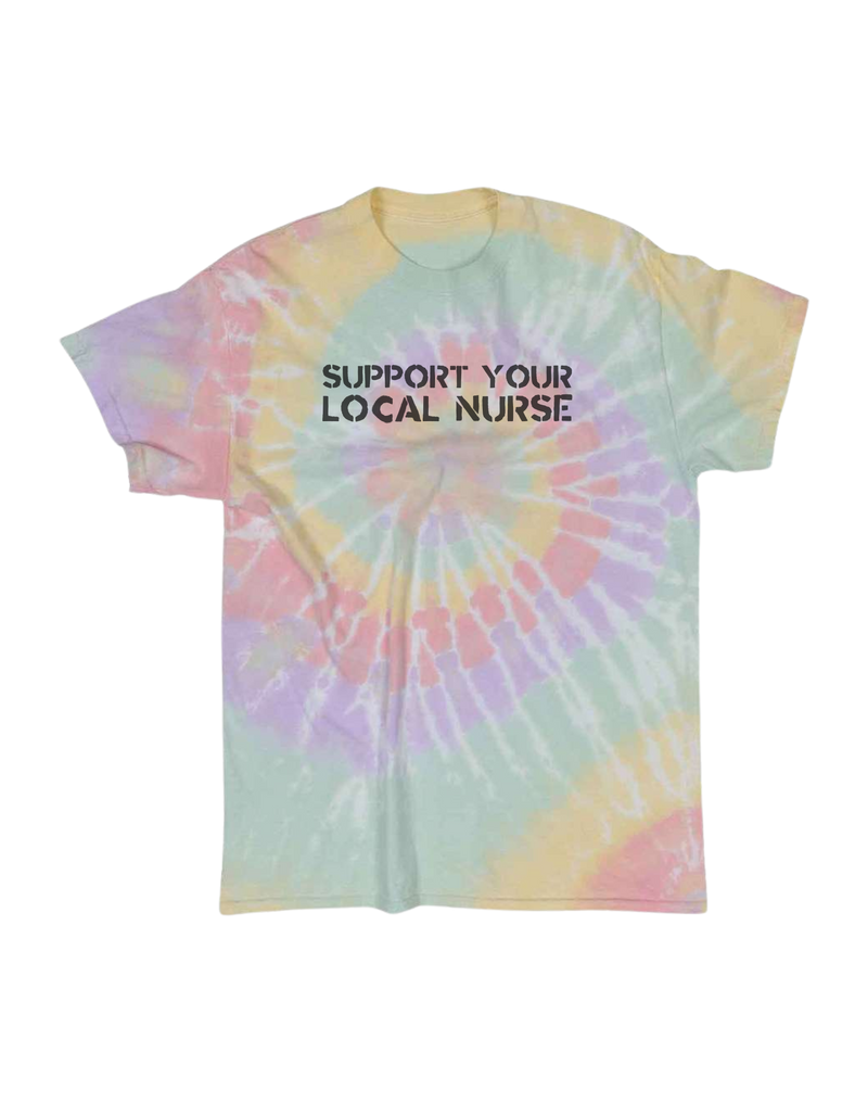 Nurse Tie-Dyed Tee