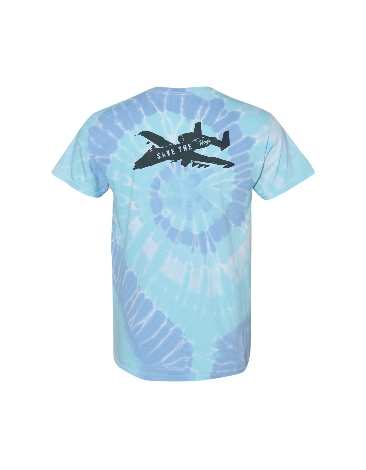 Let's go Hogging Tie-Dyed Tee