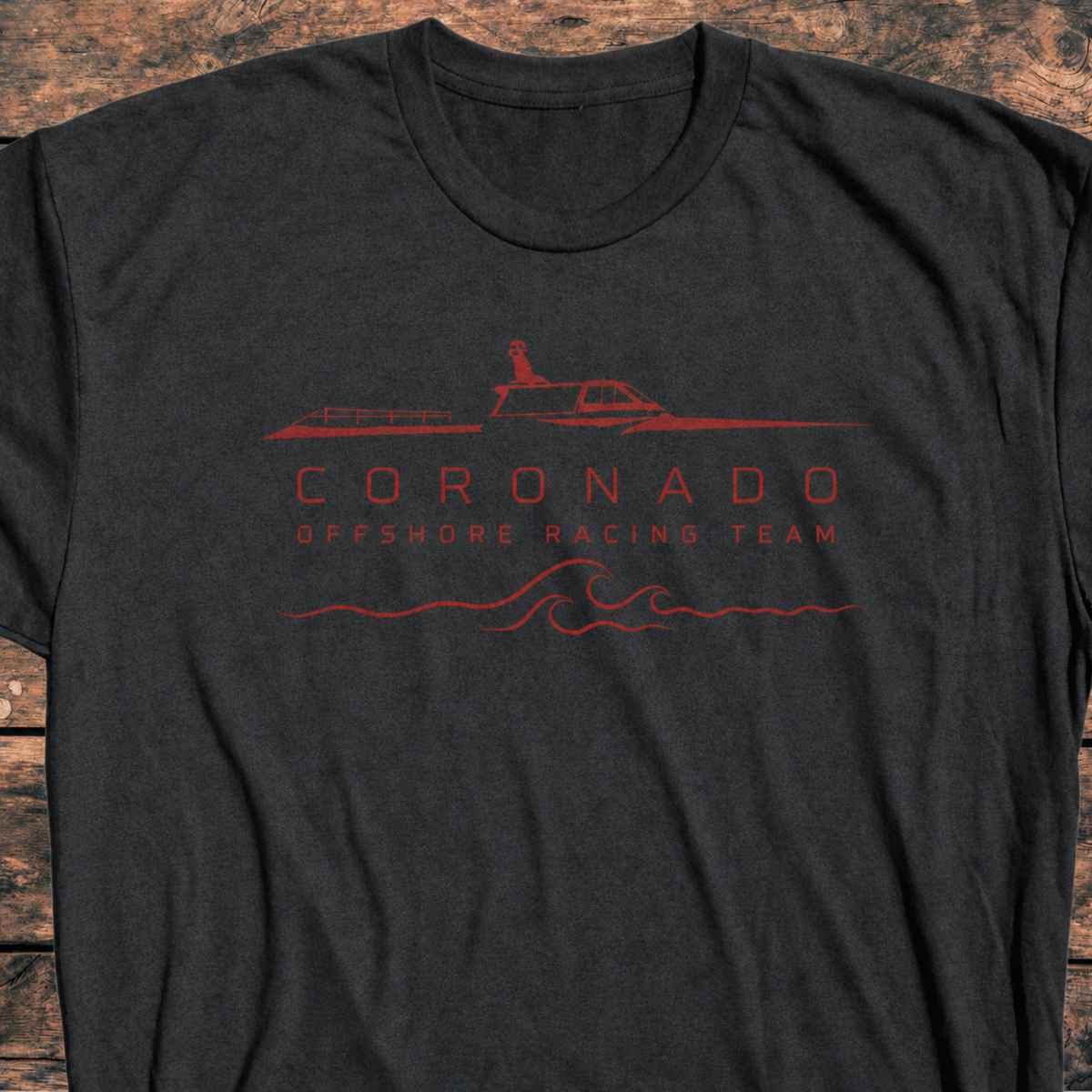 12 Red Racing Tee